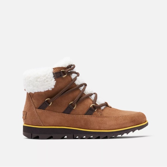 SOREL WOMEN’S HARLOW LACE COZY BOOTIE - Picture 2 of 15